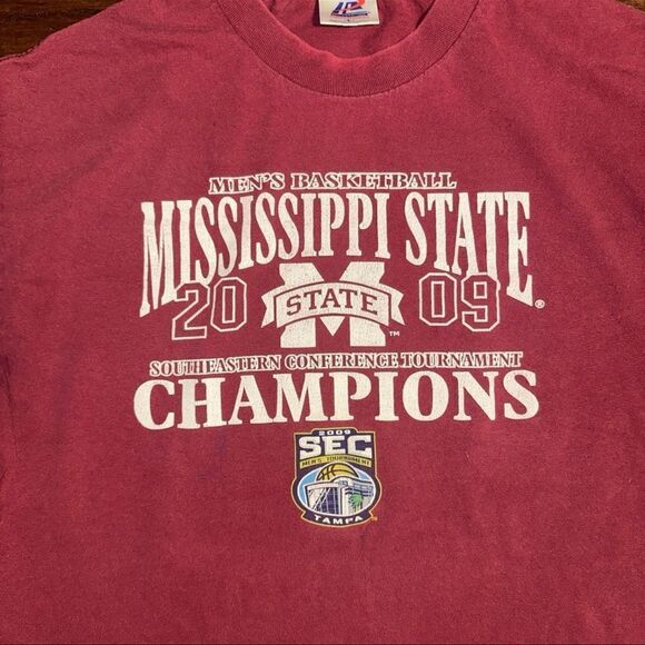 2009 Mississippi State Basketball Champs Tee - Picture 2 of 4